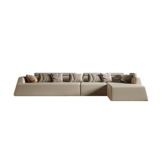 Mokdern L-Shaped velvet sofa,stitching velvet fabric sofa