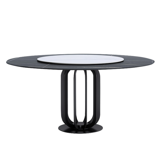 MOKDERN 59″ Marble Round Dining Table