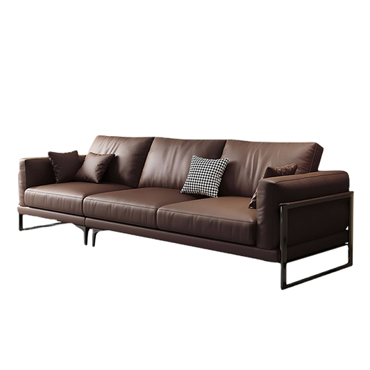 Mokdern 3-seat standard leather sofa,arms sofa