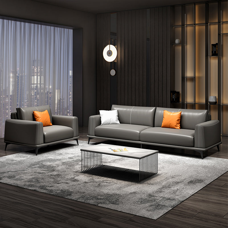 Mokdern standard 3-seat living room Leather sofa
