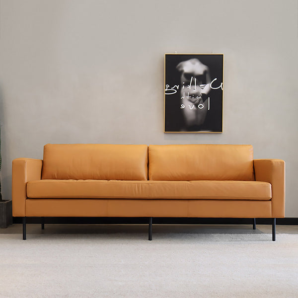 Mokdern modular 3-seat living room leather sofa