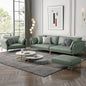 MOKDERN 4-SEAT ARMS LEATHER SOFA,SOFA SET