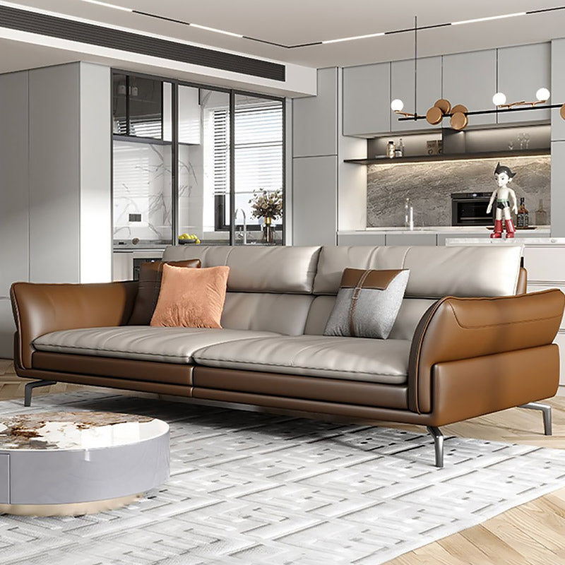 Mokdern living room standard 4-seat Leather sofa
