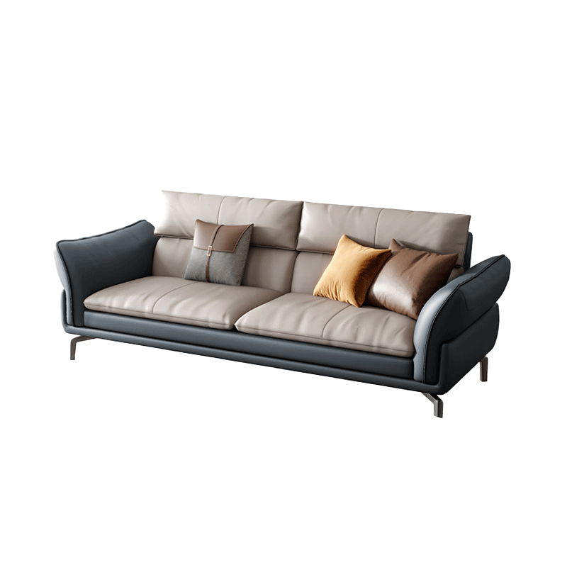 Mokdern living room standard 4-seat Leather sofa