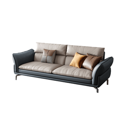 Mokdern living room standard 4-seat Leather sofa