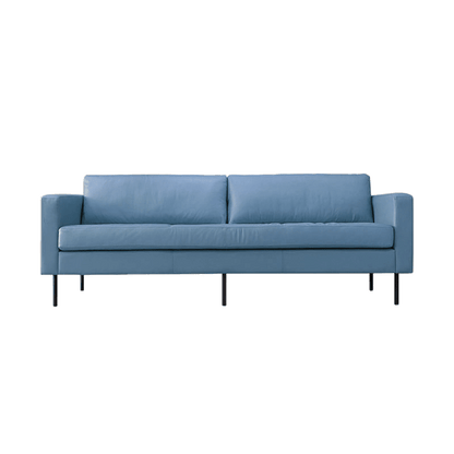 Mokdern modular 3-seat living room leather sofa