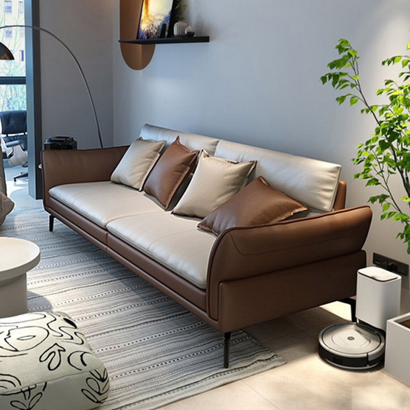 Mokdern living room standard 4-seat Leather sofa