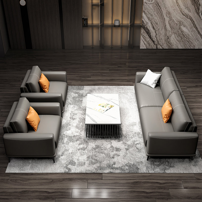 Mokdern standard 3-seat living room Leather sofa