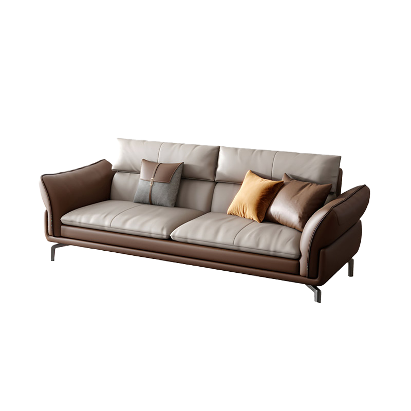 Mokdern living room standard 4-seat Leather sofa