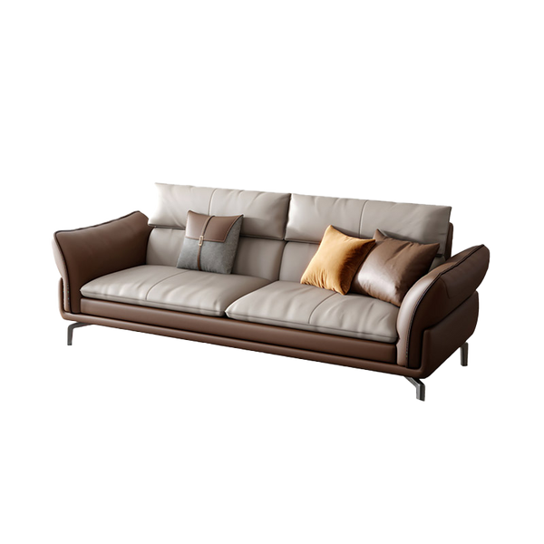 Mokdern living room standard 4-seat Leather sofa