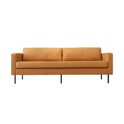 Mokdern modular 3-seat living room leather sofa