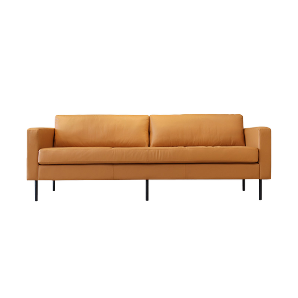 Mokdern modular 3-seat living room leather sofa