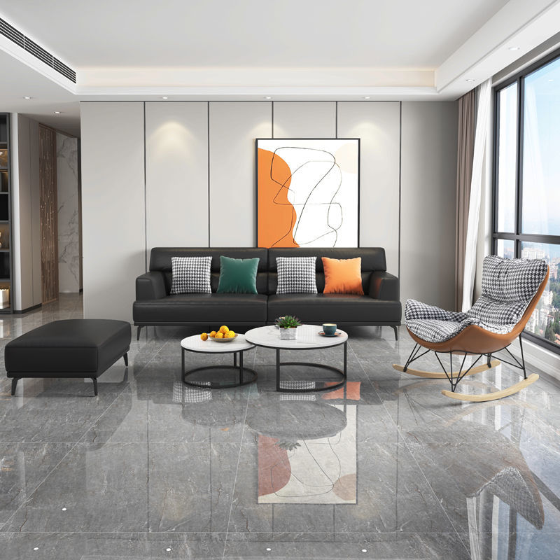 Mokdern 4-seat standard leather sofa,modern sofa