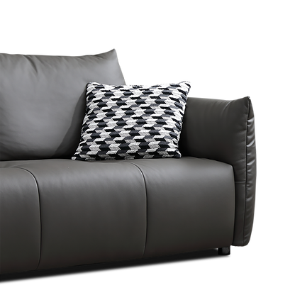 Mokdern 3-Seat Modular Leather Sofa