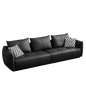 Mokdern 3-Seat Modular Leather Sofa