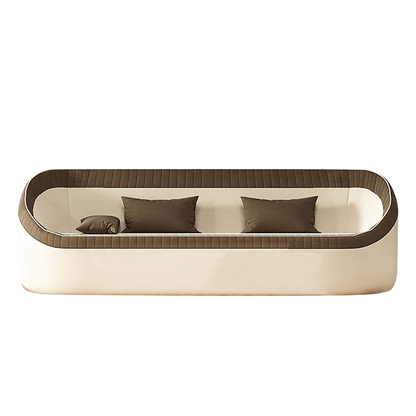 Mokdern shell type 3-seat sofa,velvet fabric sofa