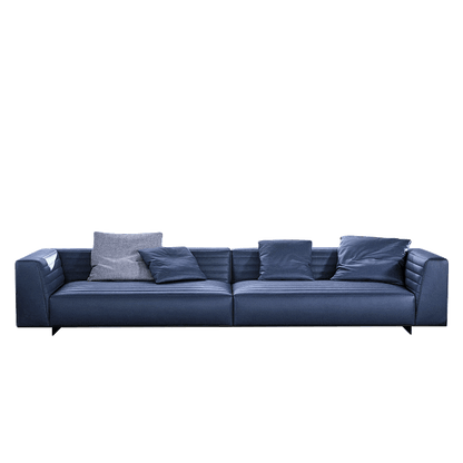 Mokdern standard 4-seat leather sofa