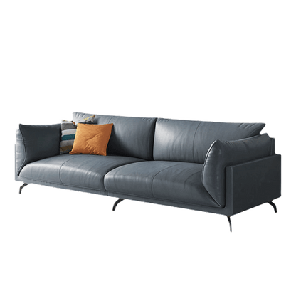 Mokdern standard 4-seat modern leather sofa