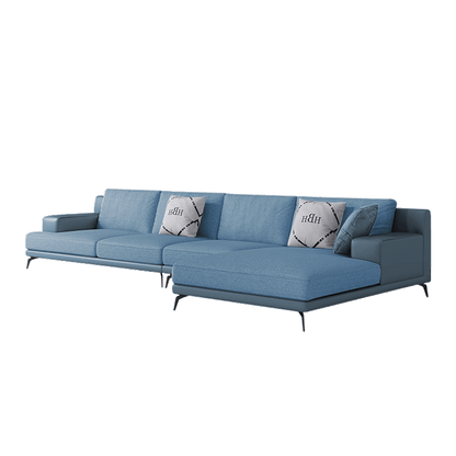 Mokdern 4-Seat L-Shaped Fabric Sofa