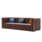 Mokdern Standard 3-Seat Living room arms Velvet sofa
