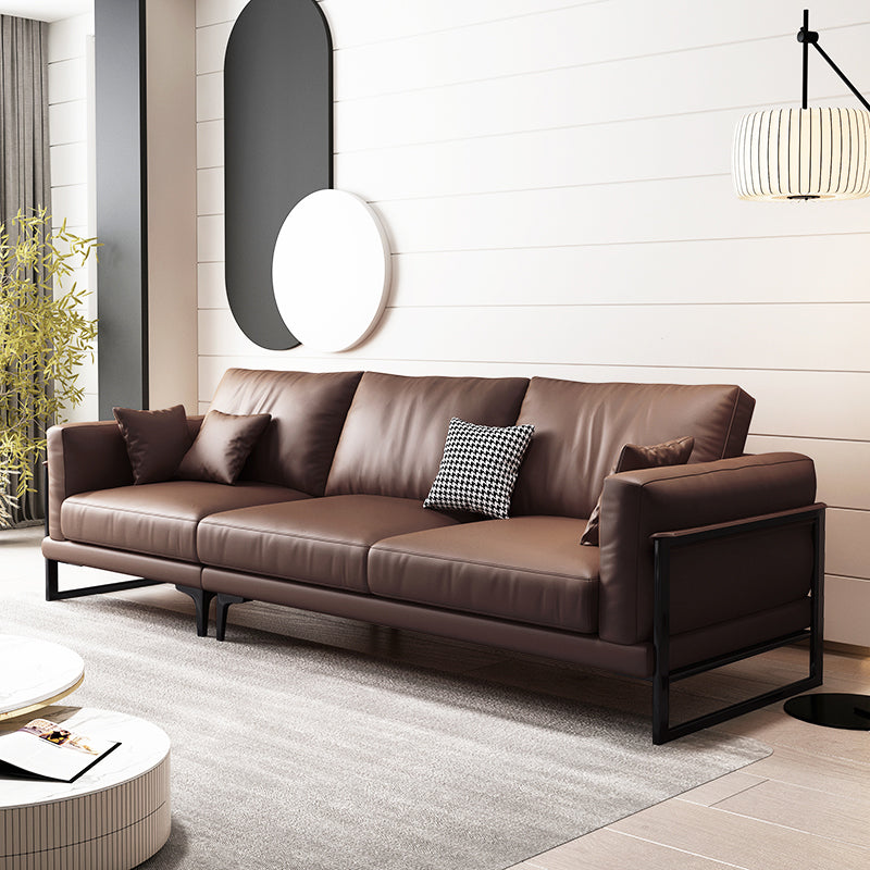 Mokdern 3-seat standard leather sofa,arms sofa