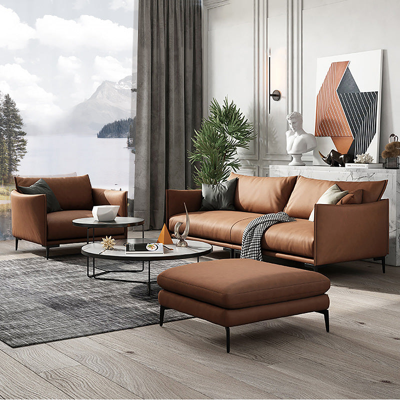 Mokdern 3-Seat living room leather sofa,sofa set