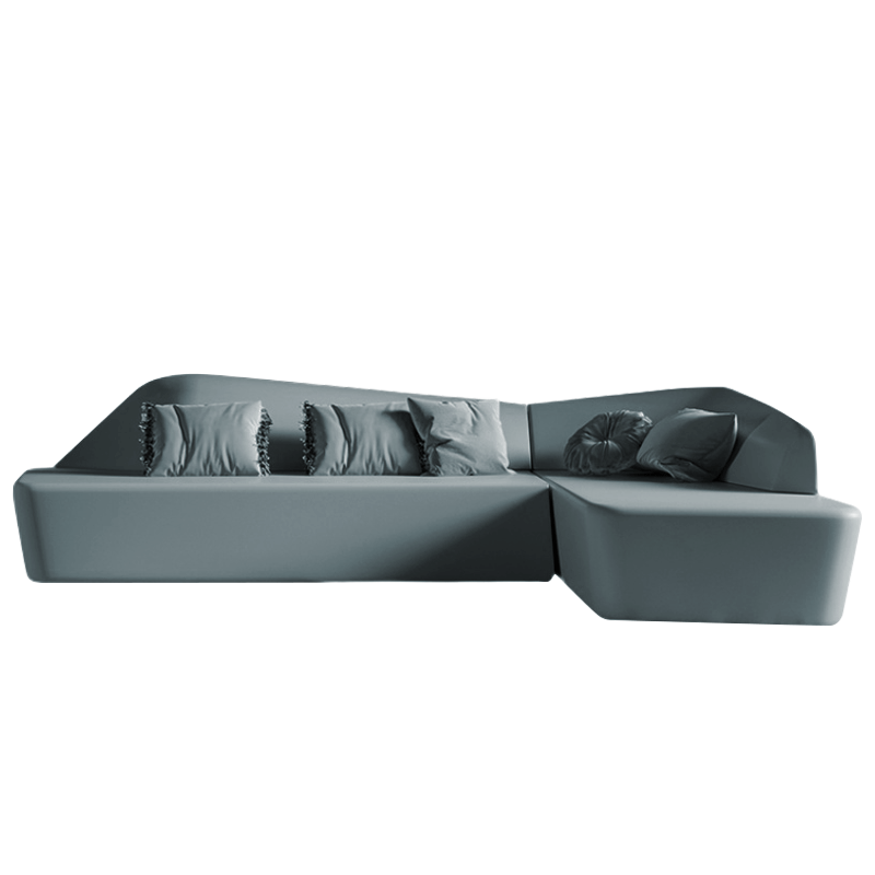 Mokdern L-Shaped 4-seat Fabric sofa