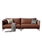 Mokdern 3-Seat living room leather sofa,sofa set