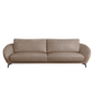 Mokdern Standard 2-Seat round arms Leather Sofa