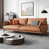 Mokdern standard 3-seat arms leather sofa