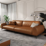 Mokdern 4-seat leather sofa,living room sofa