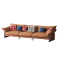 Mokdern 3-Seat Modular Leather sofa ,Arm style sofa