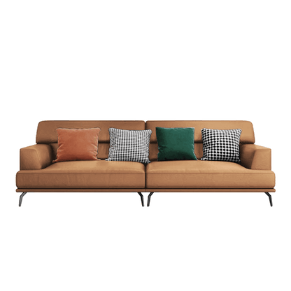 Mokdern 4-seat standard leather sofa,modern sofa