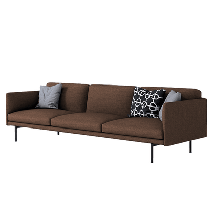 Mokdern modular standard 3-seat fabric sofa