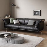 Mokdern 4-seat living room leather sofa