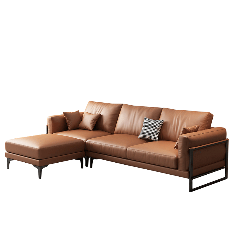 Mokdern 3-seat standard leather sofa,arms sofa