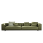 Mokdern standard 4-seat leather sofa
