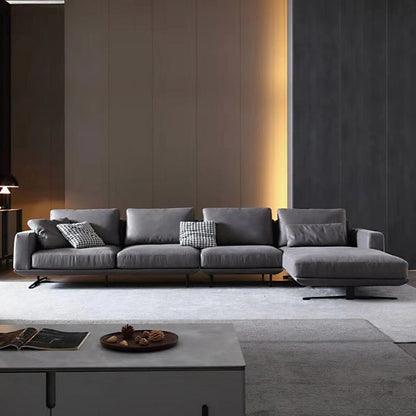 Mokdern L-Shaped 4-Seat living room fabric sofa