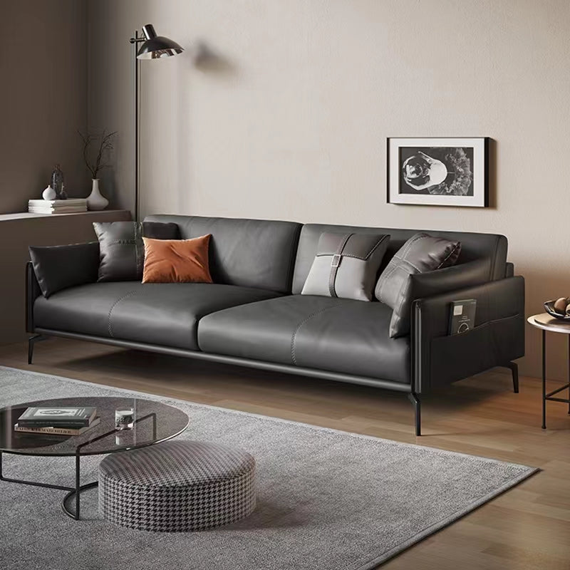 Mokdern standard 4-seat living room Leather sofa