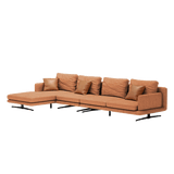 Mokdern modular standard 4-seat living room leather sofa