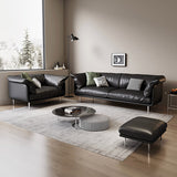 Mokdern 4-seat living room leather sofa