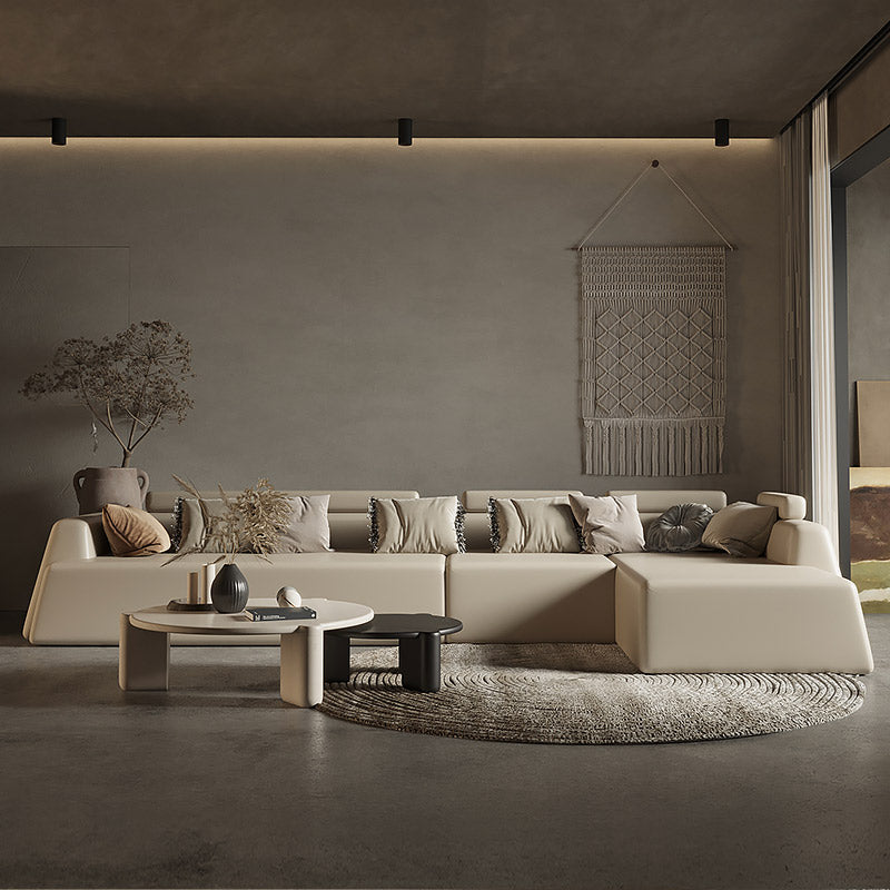 Mokdern L-Shaped velvet sofa,stitching velvet fabric sofa