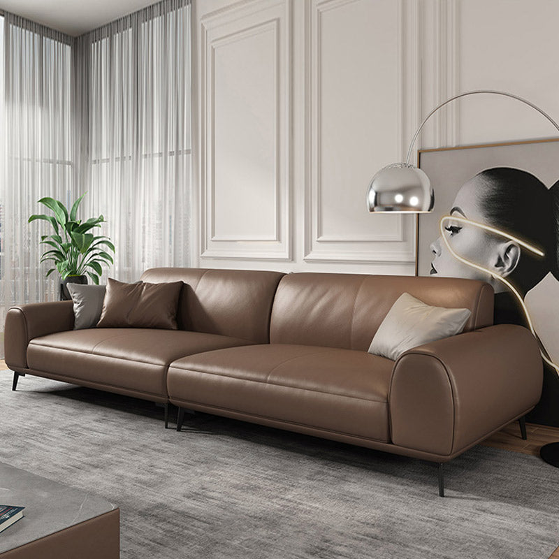 Mokdern 4-seat leather sofa,living room sofa