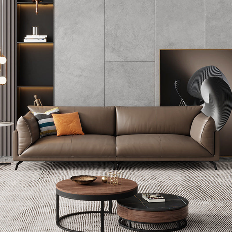 Mokdern standard 4-seat modern leather sofa