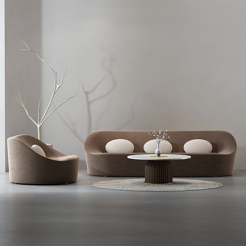 Mokdern fashion velvet fabric sofa,3-seat