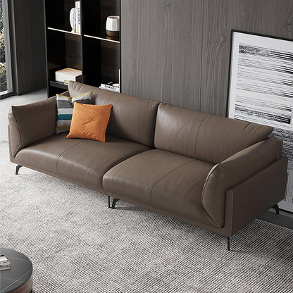 Mokdern standard 4-seat modern leather sofa