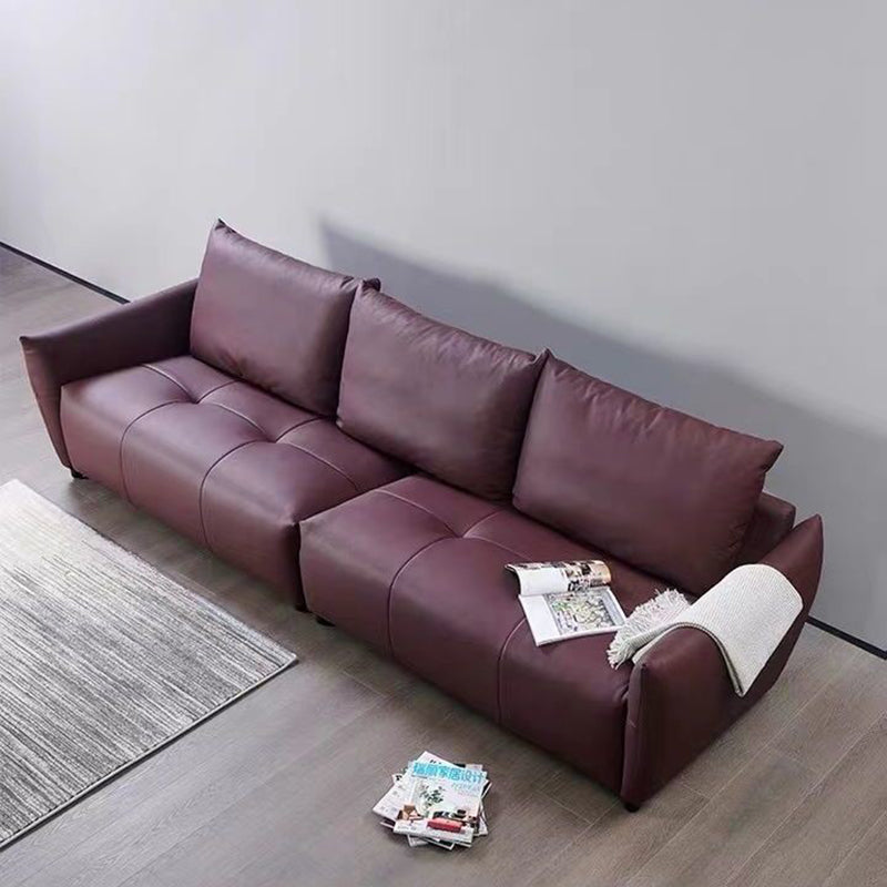 Mokdern 3-seat modular Leather sofa,living room sofa