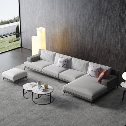 Mokdern 4-Seat L-Shaped Fabric Sofa