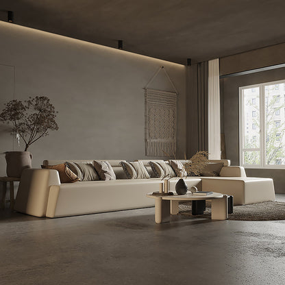 Mokdern L-Shaped velvet sofa,stitching velvet fabric sofa