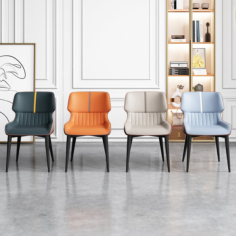 Mokdern PU Leather Accent Chair,Arm Chair,Dining Chair